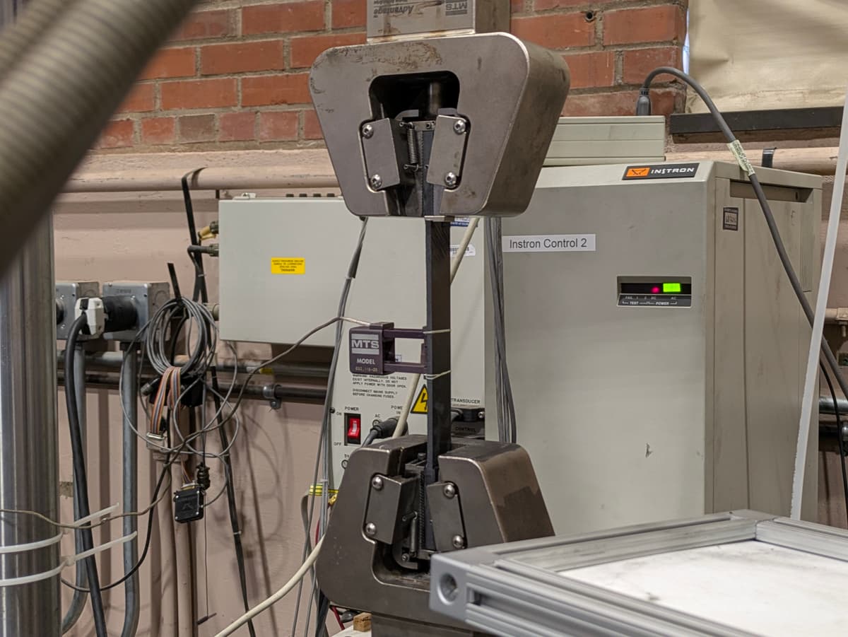 Tensile Testing: Watching Carbon Fiber Fail