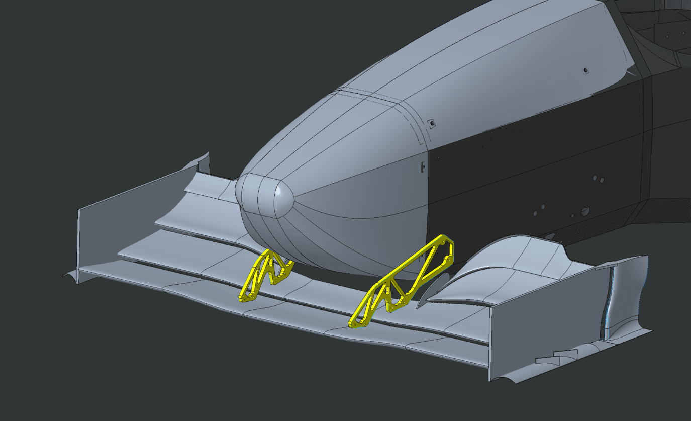 FSAE | FRONT WING MOUNTING STRUTS